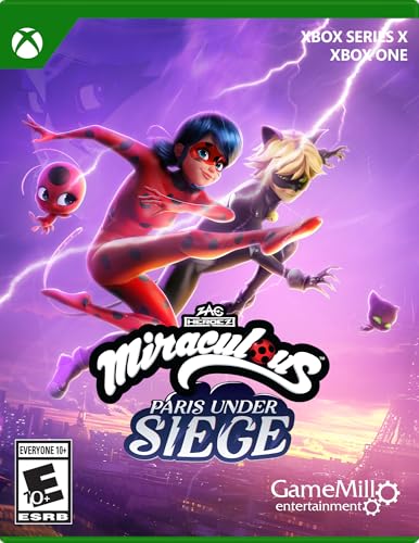 Miraculous: Paris Under Siege Xbox Series X : liberez la ville des vilains akumatises