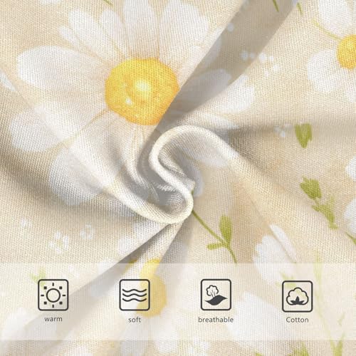 KLL Delicate Daisy Print Toddler Boy Cotton Underwear Briefs Cute Children Panties3