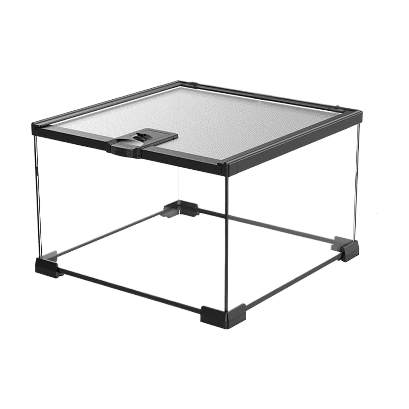 Terrario per Rettili Fornitura Di Contenitore Portatile Sicuro Per Animali | Vasca per Lucertole con Vista Completa Tartarughe Gabbia Contenitore Animali Habitat Lucertole Terrario Vasca Gechi