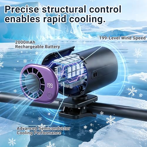 QBVPZDA 2026 Clip-On Air Conditioner Fan