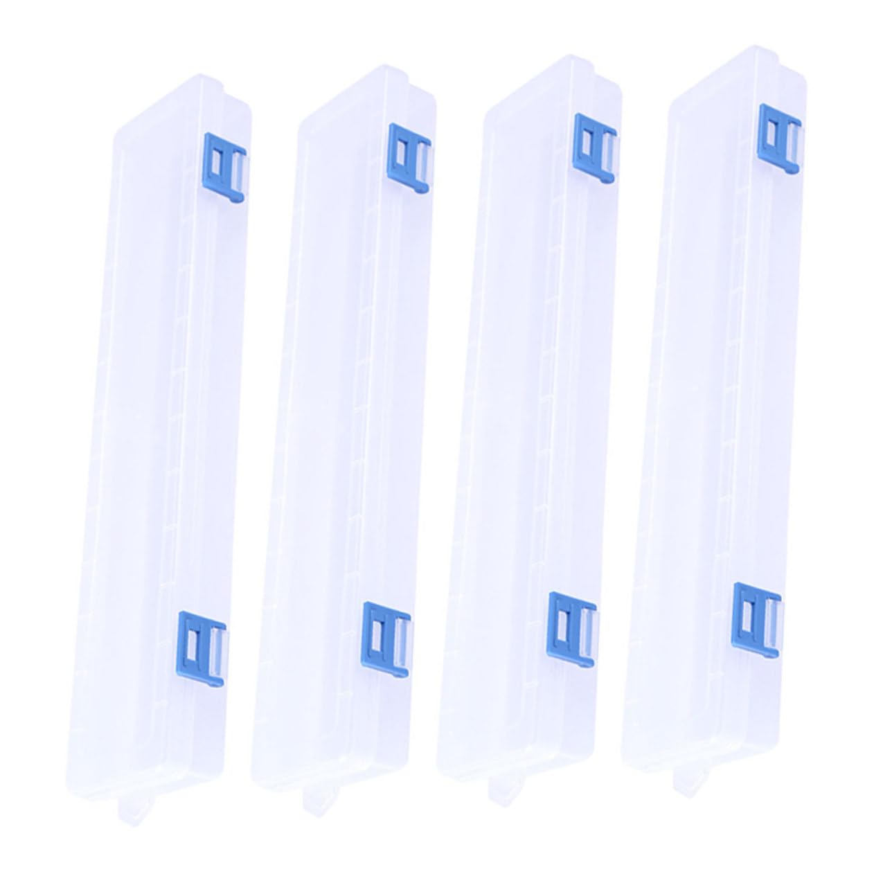 Gadpiparty 3 Set Contenitore Per Pennelli Organizer Per Utensili Contenitore Per Pennelli Scatole Portaoggetti E e Per Pittura Porta Trasparente Piccolo 4 pezzi*3