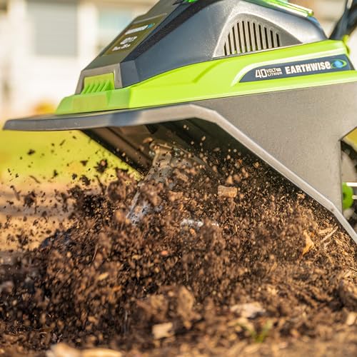Image of Earthwise TC70040EW 11 inch 40V Cordless Electric Tiller /Cultivator