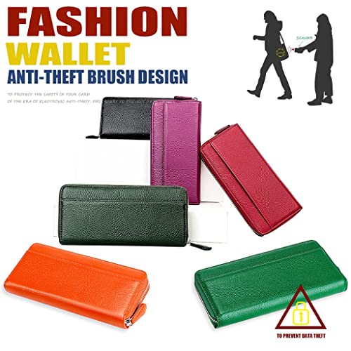 Men's And Women's Organ Card Bag Women's Casual Multi-card Coin Purse RFID Wallet (D,1)2