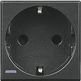 Tiene una durabilidad óptima Bticino axolute - Base schuko 2 polos+tierra 16a/250v axolute oscuro