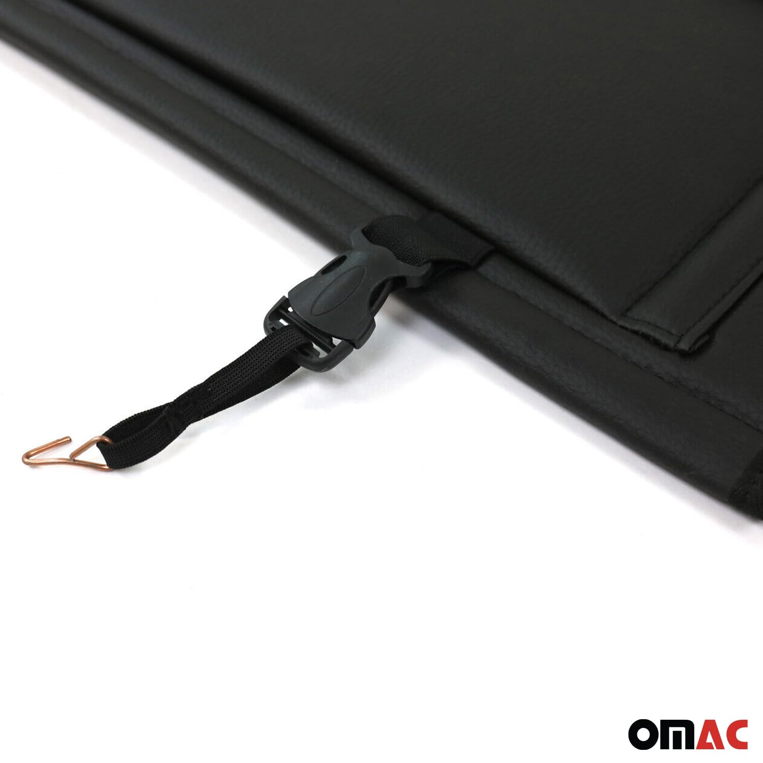 OMAC GmbH Autositz Organizer Rücksitztasche kompatybilny z T5 2003-2015 | Organizer z Tasche Rücksitzschoner do Autos | Autositzschoner z Rücklehnenschutz (Czerwony)