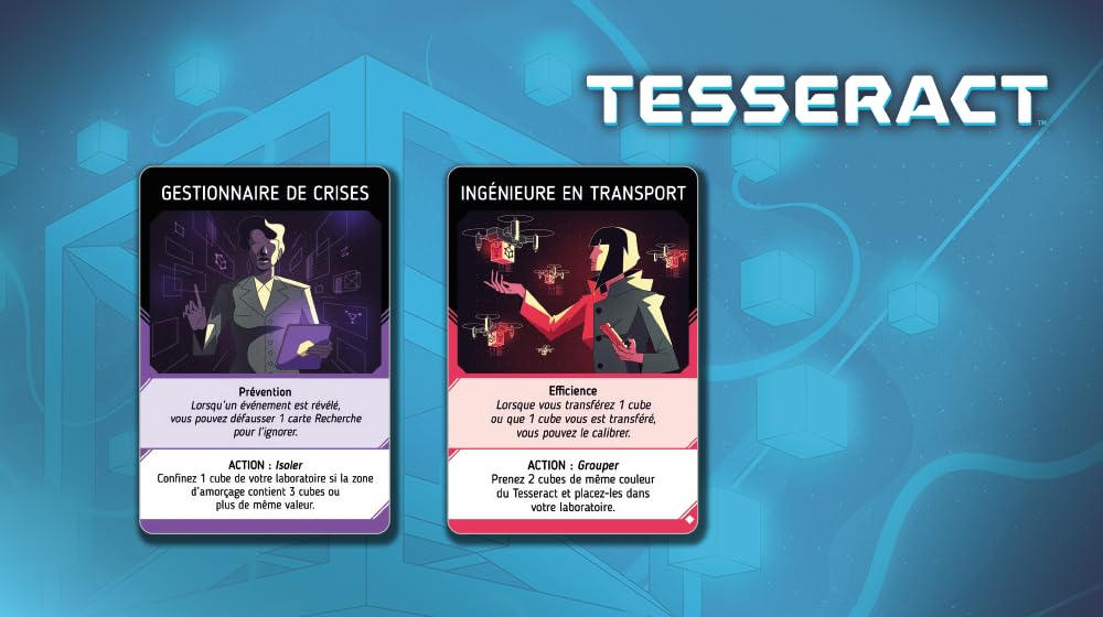 Don't Panic Games | Tesseract | Jeu de société | À partir de 14 Ans | 2 à 4 Joueurs | 60 Minutes