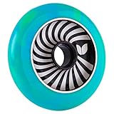 Diseño silencioso BLAZERPRO Blazer Pro Scooter Wheel Ruedas Patinaje Unisex Adulto, Multicolor (Green/Blue), 100
