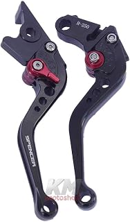 Manete Reforçado Esportivo Regulavel Cbr500r / CB500F / X Spencer Preto