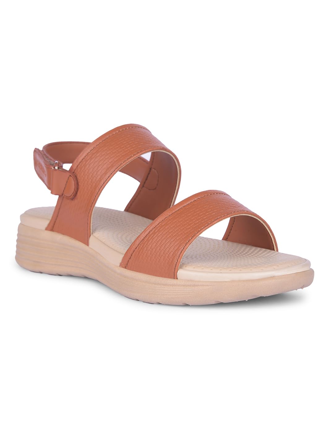Liberty Healers SOFIA-2E Casual Sandal for Women with PU Upper | Lightweight, Durable & Non-Slip | Stylish & All Purpose | Molded EVA Insole | Travel Friendly | Comfortable Footbed (41 EU - Tan) (B0CX92VMV5) Amazon Price History, Amazon Price Tracker