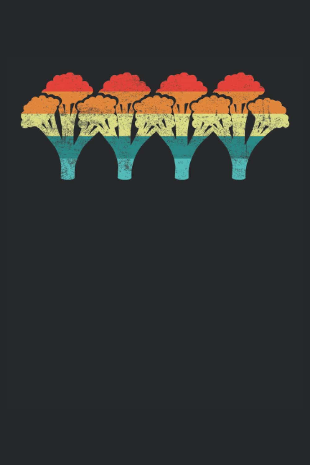 Brokkoli Gemüse: Notizbuch Schreibheft Planer Organizer (15,2 x 22.9 cm, 6" x 9", 120 Seiten Liniert ) (German Edition)