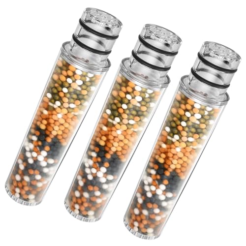 Can-Meageren Replacement Handheld Shower Filter Compatible with SR SUN RISE Shower Handheld, Hard Water High Efficiency Filter 3 Pcs