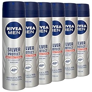 Nivea Men Silver Protect Anti-Transpirant Deo 6 Stück