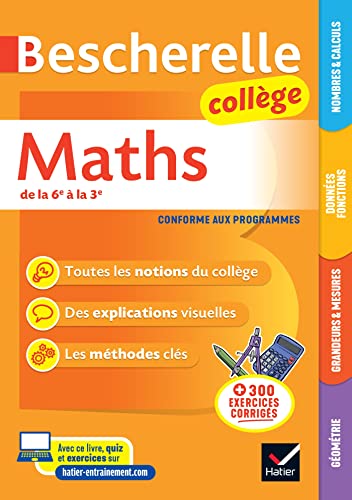 Bescherelle collège - Maths (6e, 5e...