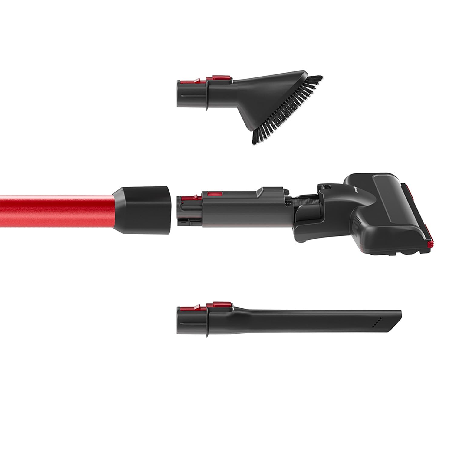 H.Koenig Aspirador Sin Bolsa Sin Cable 22.2v 2 en 1 UP600 PowerClean - Potente - Compacto - Ligero - Silencioso - Mascotas - Cepillo Turbo - Batería de Litio Recargable