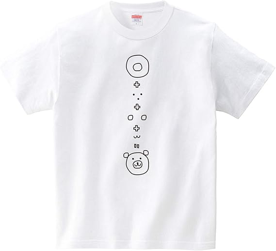 Amazon イタクシーズ Tシャツ クマの書き方 Chaton Caton T メンズ Tシャツ カットソー 通販