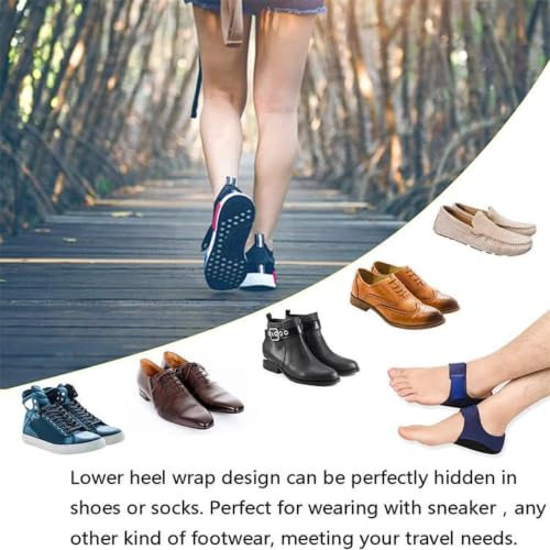 Image of Heel Pad Support Sleeve Gel Embedded Foot Cushion for Walking