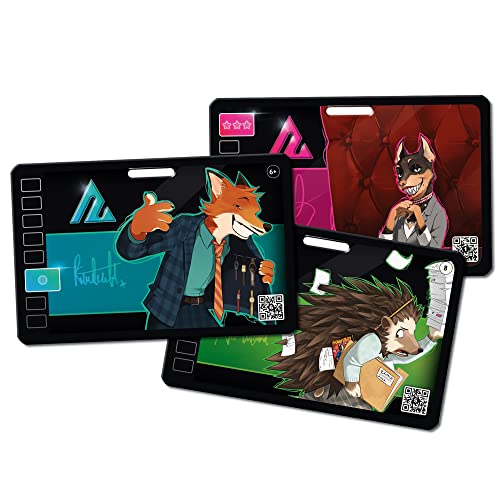 HeidelBär Games Animal Poker - Entertaining Card Game with Animal Illustrations - Fun Family Game and Official Successor of Career Poker - English - 4-8 Players - Ages 8+ – Bild 5