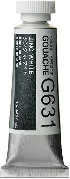Holbein Artists Gouache Zinc White 15ml A