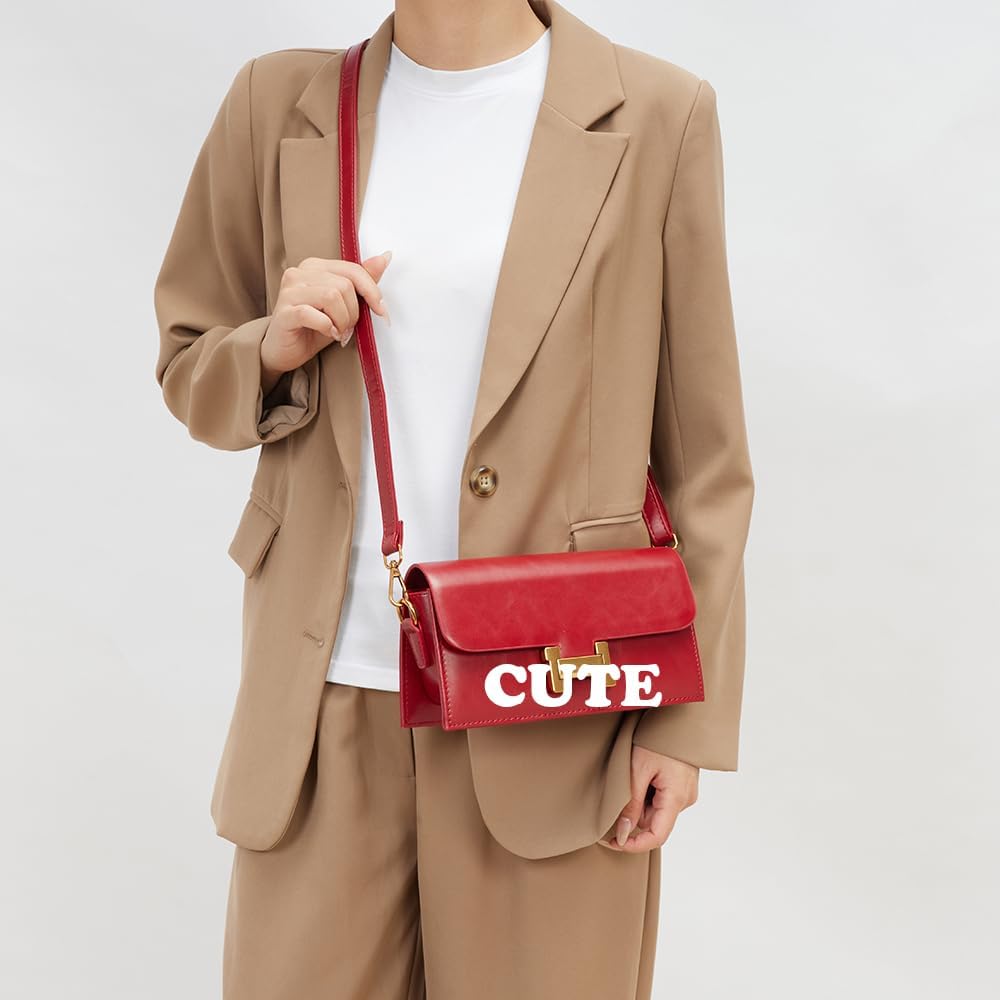 Small Cute Women Shoulder Bag, Mini Lady Leather Crossbody Bag, Classic Luxury Designer Handbags Women - Image 4