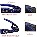 RJ45 Crimp Tool Kit Ethernet Crimping Tool Wire Crimper Stripper Cutter for Cat5e Cat6 Cat6a Pass Thrugh Connectors with 10 pieces Cat6 Connectors and 1 piece mini wire stripper
