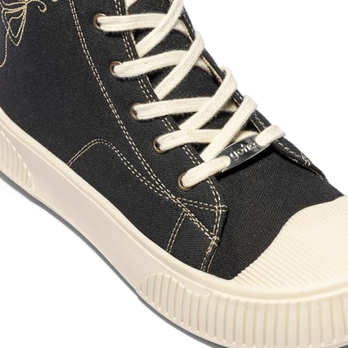 Image of YOHO Canvas CZ Sneakers for Women | Lightweight Casual Shoes | Everyday Comfort, Breathable Fit, Durable Grip Sole, Versatile Slip-On or Lace-Up Style, Trendy
