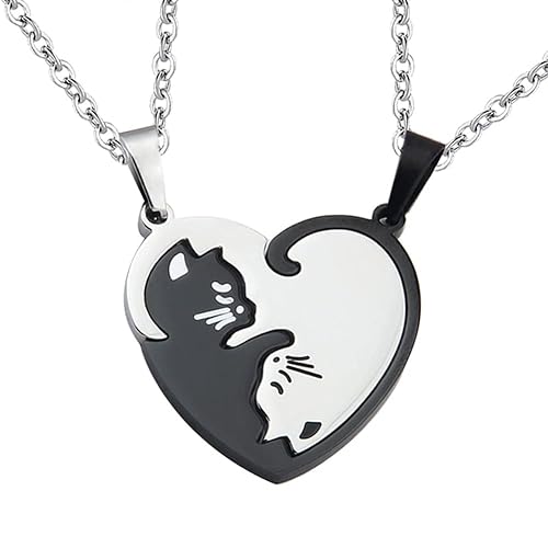 Anniversary Christmas Gift for Friends Husband Wife - Cat Friendship