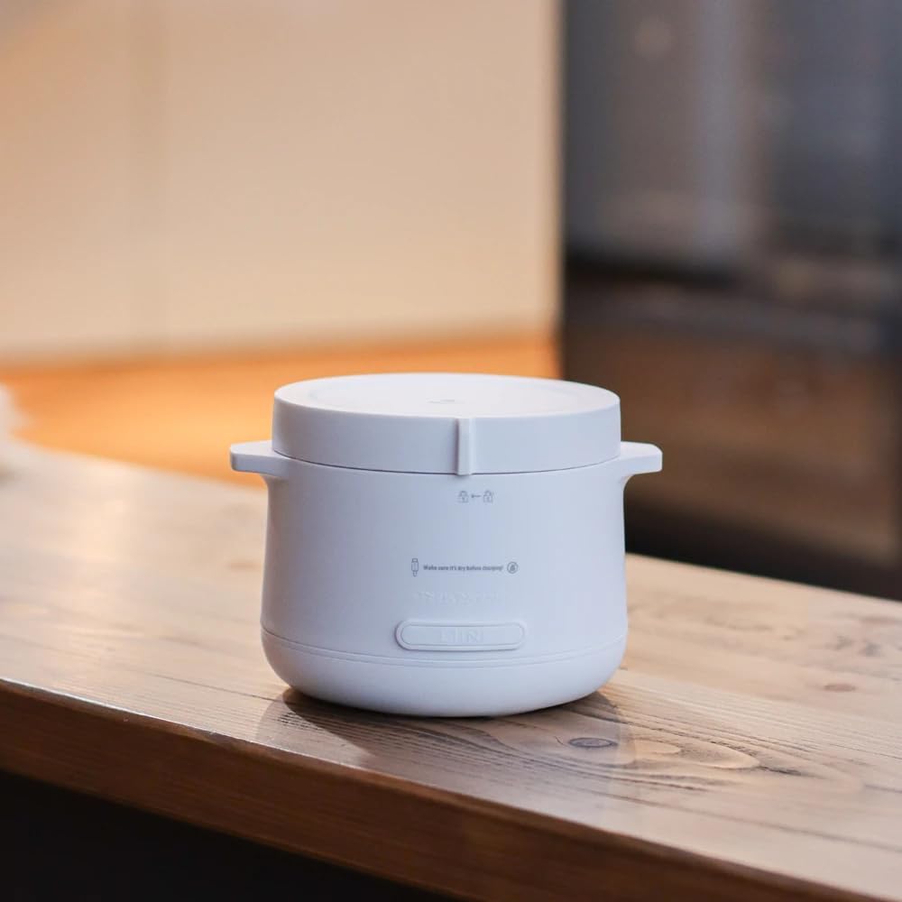 LIINI® 2.0 PRO Breiwärmer weiß – Akku Babybreiwärmer, 50W, 10'000 mAh, Erwärmen per Knopfdruck, IP66, auslaufsicher, Edelstahlplatte, BPA-frei, USB-C Aluminiumkabel