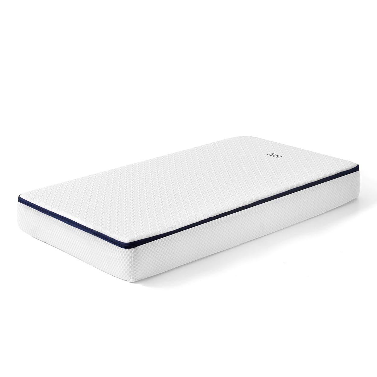 Kuo Baby - Matelas Bébé Eve | Matelas Berceau avec Âme HR Profilée | Soutien Ergonomique | Housse Lavable | Mousse Aquapur Respirante | Certifié Oeko-Tex Standard 100 | 115 x 55 cm