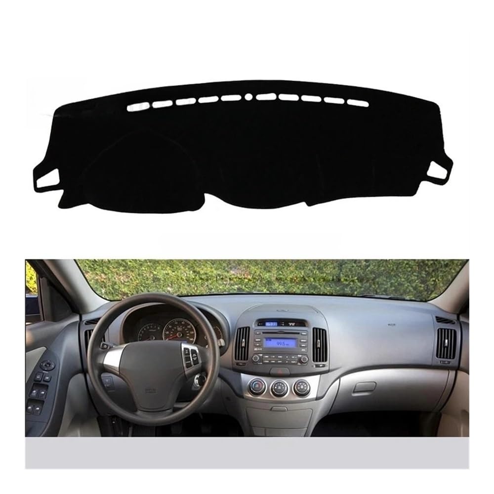 Couverture tableau de bord Hyundai Elantra finition premium ajustée - 5