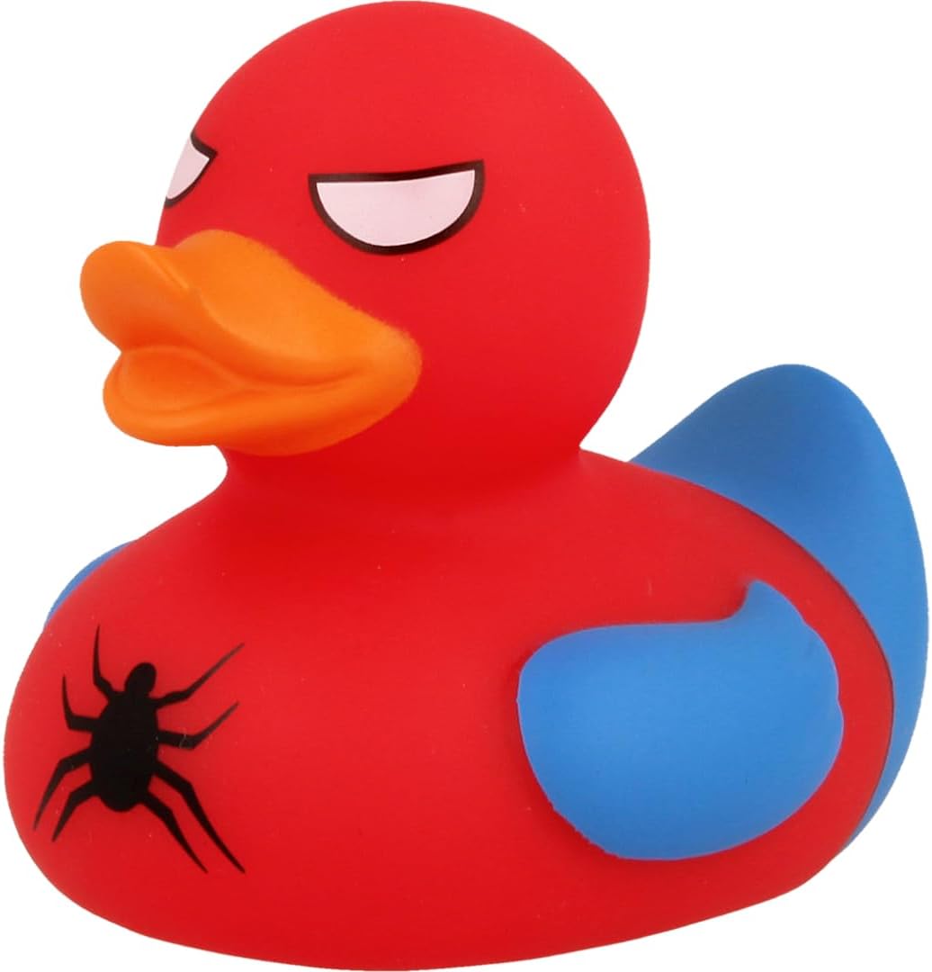 Lilalu Bath Toy Spidy Duck Red