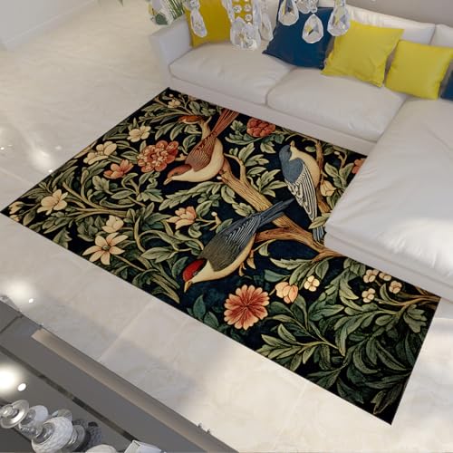 Tapis lavable grand format antidérapant pour chambre à coucher - 3