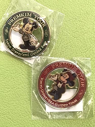 東京デイズニーランド ディズニーシー プレミアム ガイドツアー ミッキー ミニー ピンバッジのサムネイル