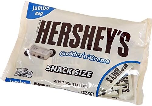Amazon 300円引セール Hershey S ハーシーズ クッキー クリーム チョコレートバー スナックサイズ 484g 並行輸入品 ハーシーズ チョコレート菓子 通販