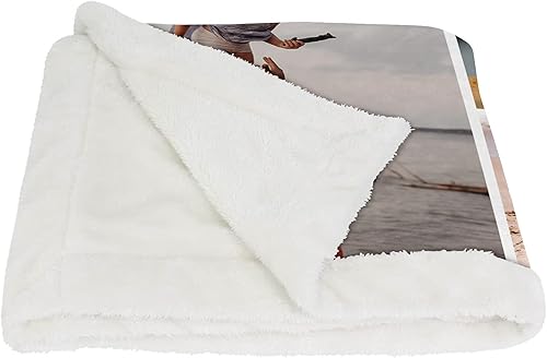 Miniatura 5 de Manta personalizada con collage de fotos, suave manta personalizada de vellón Sherpa con imágenes y texto, manta personalizada para niños,