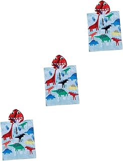 TOYANDONA 3 Pçs Toalha De Banho Do Bebê Toalha De Banho Do Bebê Toalhas Com Capuz Crianças Toalha De Praia Com Capuz Toalha De Banho Com Capuz Para Crianças Toalha De Bebê Com Capuz