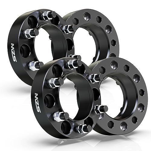 Image of MZS 6x5.5 Wheel Spacers 1.5 inch 78.1mm M14x1.5 for Silverado Sierra 1500 4Pcs