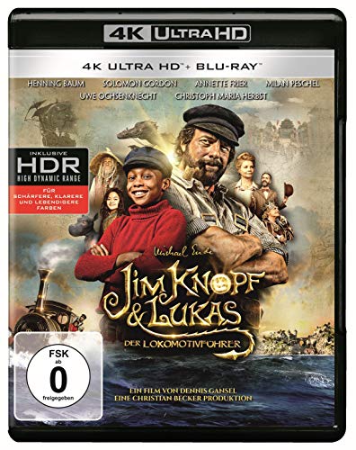 Jim Knopf & Lukas der Lokomotivführer (4K Ultra-HD) ( + Blu-ray 2D)