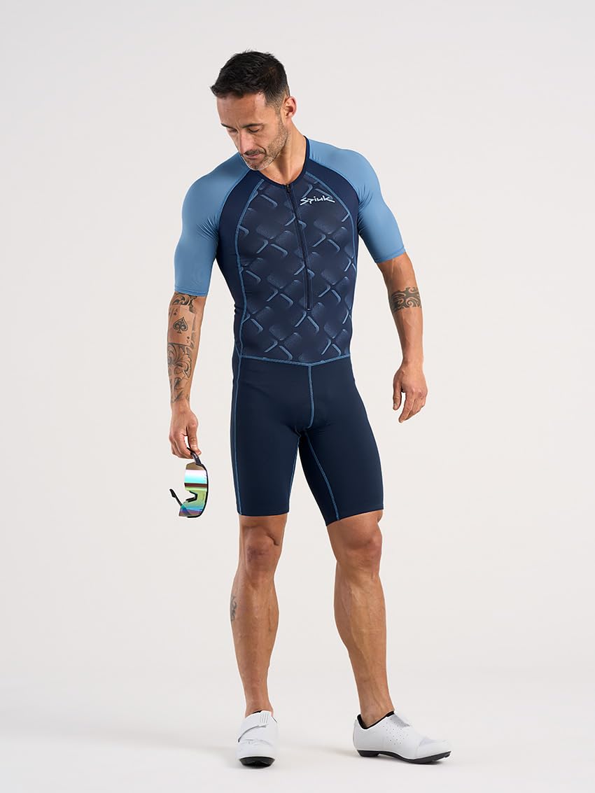 Spiuk TRITRAJE M/C MAX Hombre Azul T. M