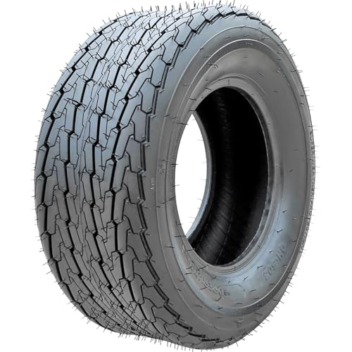Forerunner QH503 Premium Boat Trailer Tire-18.5X8.50-8ST 18.5X8.50X8 Load Range C LRC 6-Ply BSW Black Side Wall