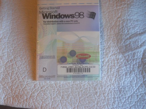 microsoft windows 98 1st edition