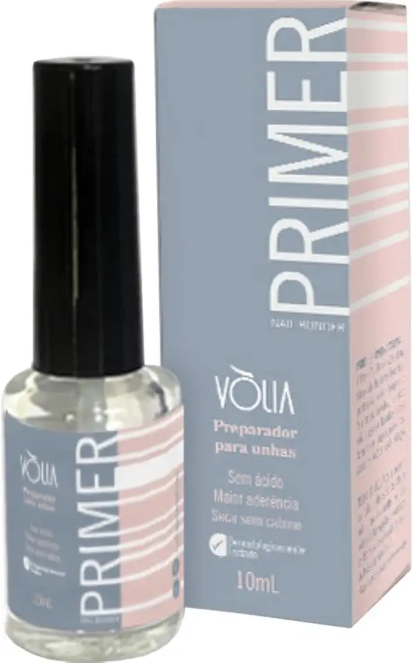 Primer Nail Bonder Vòlia Preparador Unhas Sem Ácido 10ml