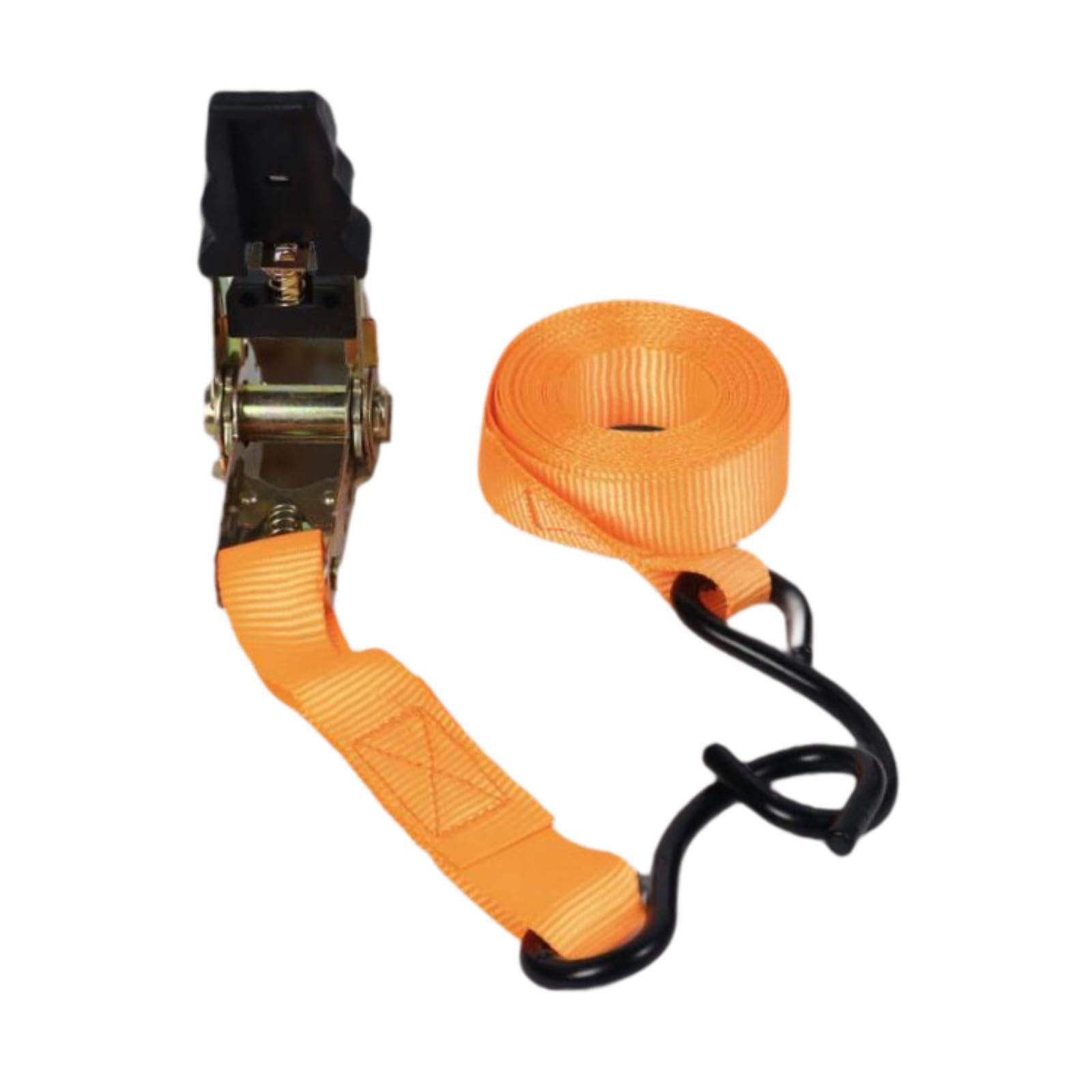 THE STYLE SUTRA Ratchet Tie Down Strap Ratchet Strap for Moving Cargo Lawn Equipment Camping 1 Piece-image-15