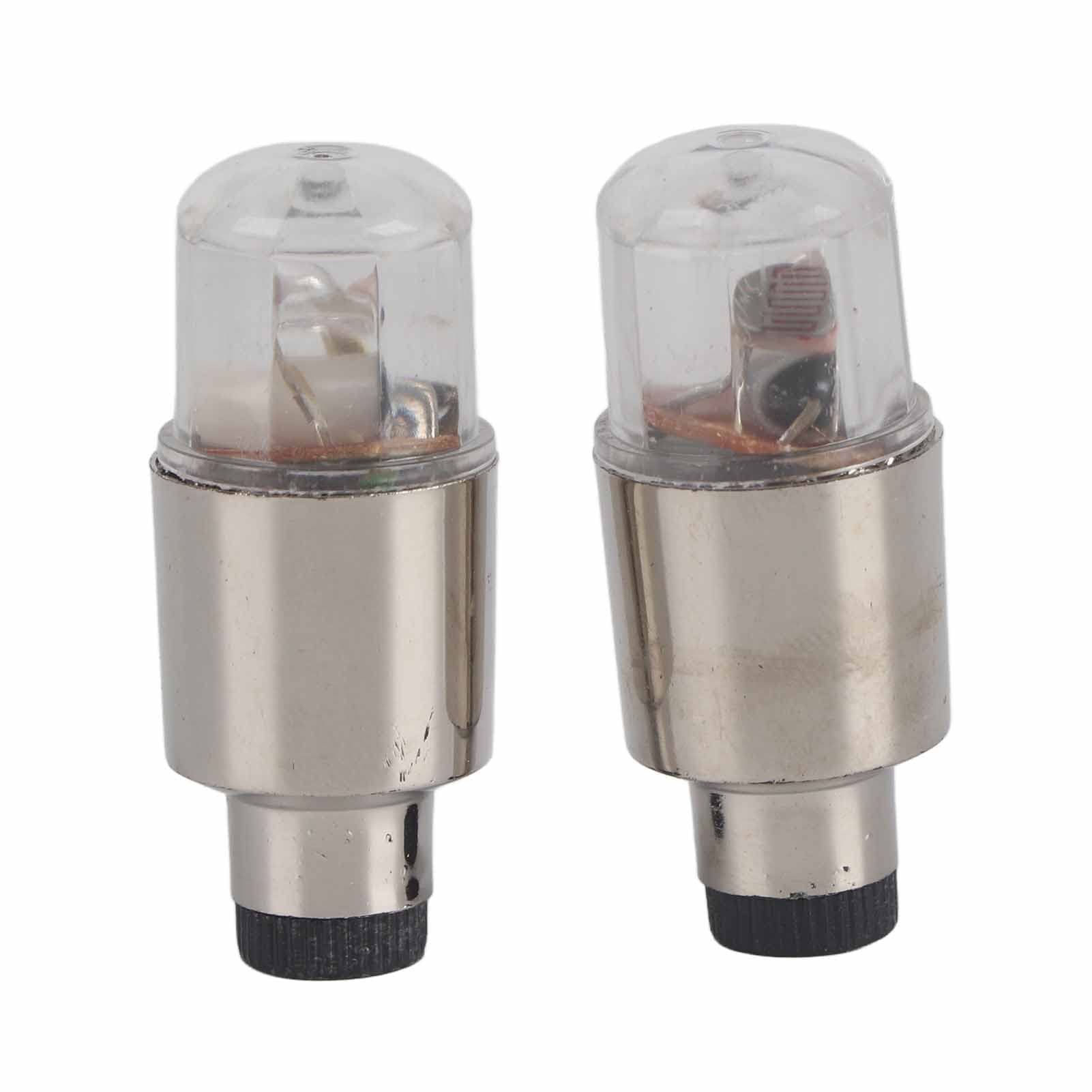 2PCS Bicycle Wheel Flash Light, Led Waterproof Wheel Lights,2 Pcs Wheel Lights Car Bike Wheel Tire Tyre Valve Dust Light Spoke Flash Lights for Car Truck SUV Motorcycles Bike