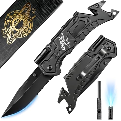 GSeek 8-in-1 Multitool Folding Knife