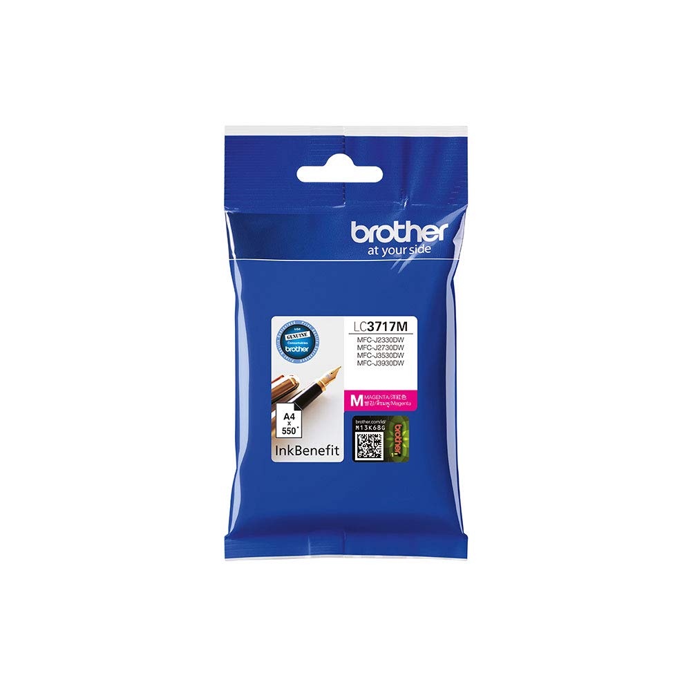 BROTHERGenuine Lc3717M High Yield Magenta Printer Ink Cartridge
