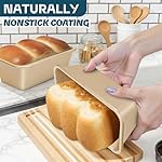 Baking Pans Set, Nonstick Stackable Bakeware Sets, Oven Pans for Cooking, AIVIKI 6 Pieces Baking Sheets Set Including Cookie Sheet, Deep Roaster Pan, Square Pan, Loaf Pan, Muffin Pan, Carbon Steel - Image 4