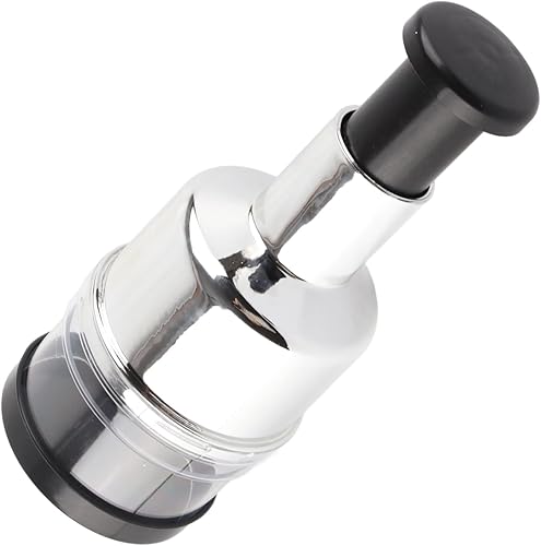 Vista 2 de Picador de alimentos, manual de acero inoxidable, cortador de cebolla portátil para verduras, ensalada, lechuga, chile, tomate