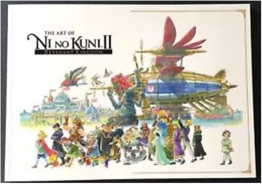 Ni No Kuni II Revenant Kingdom Collectors Edition Visual Arts Book
