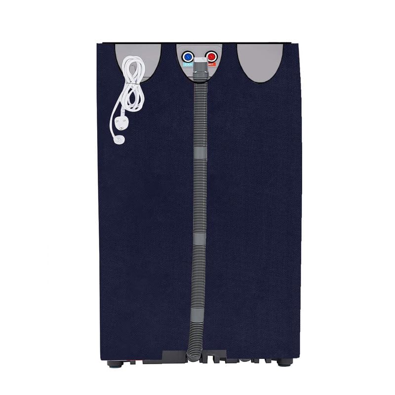 Image of Polyester Top Load Washing Machine Cover Suitable For Samsung, Lg, Godrej, Whirlpool 6.5Kg, 7Kg, 7.5Kg, 8Kg, 9Kg, 10Kg, 11Kg, Waterproof Cover, Solid Navy Blue.