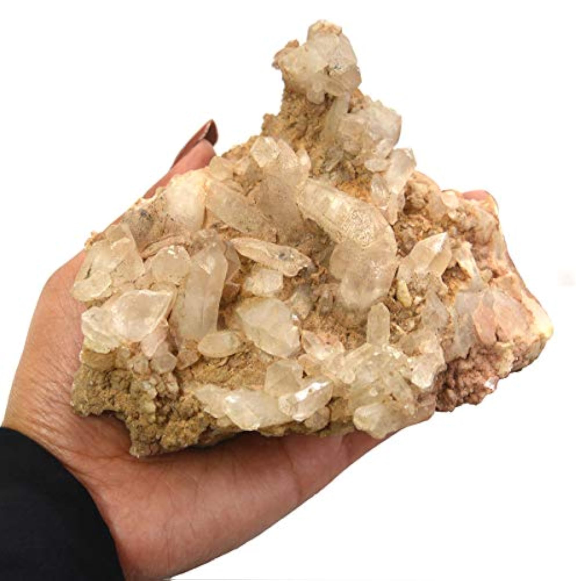 Natural Quartz Cluster Rough Stones for Healing and Vastu Correction